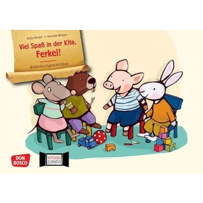 Abbildung von Viel Spaß in der Kita, Ferkel! Kamishibai Bildkartenset: Entdecken Erzählen Begreifen: Bilderbuchgeschichten. Abenteuer Kita Start: eine ... für unser Erzähltheater)