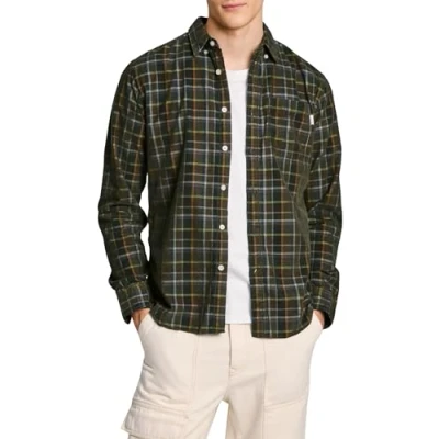 Abbildung von Pepe Jeans MAX Hemd, Herren, Größe: Large, Leaf green