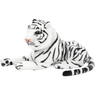 Abbildung von BRUBAKER Kuscheltier Tiger 25 cm Plüsch Stofftier Kleine Raubkatze (1 St., Baby Plüschtier Liegend), Kinder Spielzeug