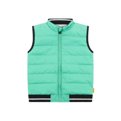 Abbildung von Steiff TEAM Weste für Kinder, Größe: 128, Winter green