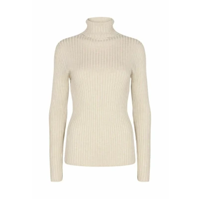 Abbildung von Soyaconcept Dollie Strickpullover, Damen, Größe: XL, Cream melange