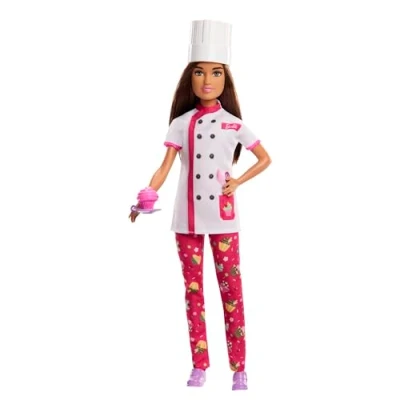 Abbildung von Barbie Modepuppe Eiskunstläuferin