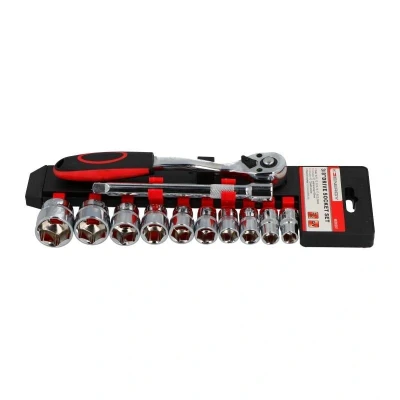 Abbildung von ENERGY NE00297 Steckschlüsseleinsatz Set 12 Sechskant 3/8&quot;, 3/8 mit Ratschenfunktion