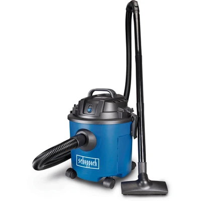 Abbildung von Scheppach Nass Trocken Sauger NTS 16, 1200 W, 16L, 20kPa, mit Zubehör, 3m Kabel, 1,8 m Saugschlauch