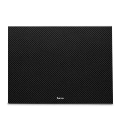Abbildung von Hama Laptop Stand &quot;Carbon&quot;, bis 47 cm (18,4&quot;), Carbonoptik, Schwarz