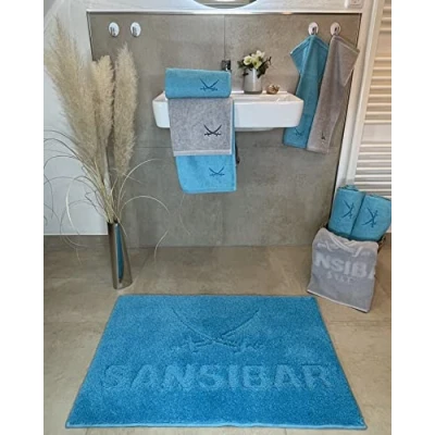 Abbildung von SANSIBAR Sylt Bademantel Badematte SAND (BHT 90x2x60 cm) BHT cm beige