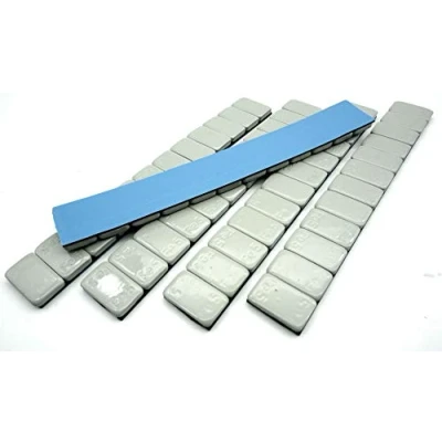Abbildung von Felgenfactory 300g Auswuchtgewichte Silber 5x60g Riegel 12x5g Aufteilung
