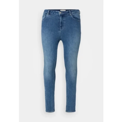 Abbildung von ONLY Carmakoma Carmila Jeans Skinny Fit, Damen, Größe: 52x32, Medium blue denim