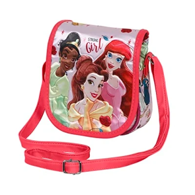 Abbildung von Disney Prinzessinnen Strong Mini Muffin Schultertasche, Rosa