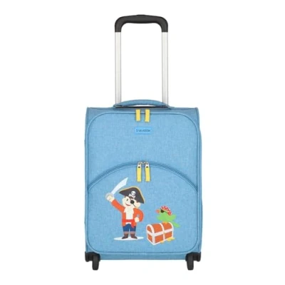 Abbildung von Travelite Youngster Kindertrolley 44 Blau Koffer mit 2 Rollen Weichgepäck