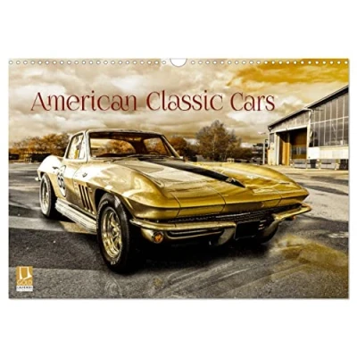 Abbildung von American Classic Cars (Wandkalender 2025 DIN A3 quer), CALVENDO Monatskalender