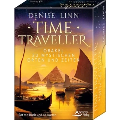 Abbildung von Time Traveller Orakel zu mystischen Orten und Zeiten: Set mit Buch 44 Karten
