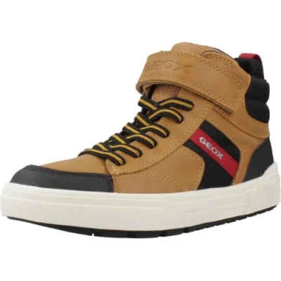 Abbildung von Geox J WEEMBLE Boy A Sneaker, DK Yellow/Black, 32 EU