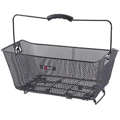 Abbildung von Point Hinterradkorb 40X30x17cm. schwarz. engmaschig