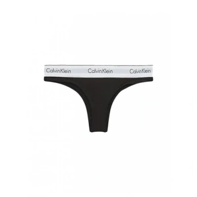 Abbildung von Calvin Klein Damen Brazilian Slip aus Baumwolle mit Stretch, Schwarz (Black), S