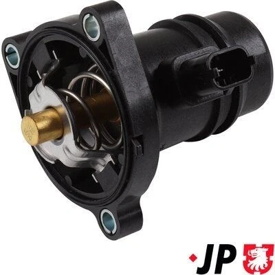 Abbildung von JP GROUP 6314500400 Thermostatgehäuse mit Dichtung Sensor OPEL: Corsa D Schrägheck, Adam, Astra J CHEVROLET: Cruze Limousine