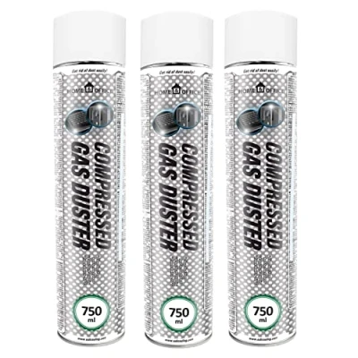 Abbildung von Druckluftspray 3X AABCOOLING Home&amp;Office Gas Duster 750ml K2, Druckluftreiniger, Reinigung,Press Luft Pressluft, Kamera, Foto, Elektronik, Spray, PC Reiniger
