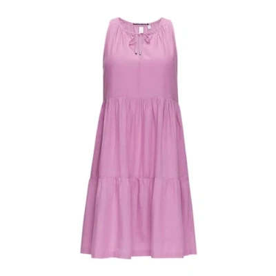 Abbildung von QS Freizeitkleid, Damen, Größe: 42, Lavendel