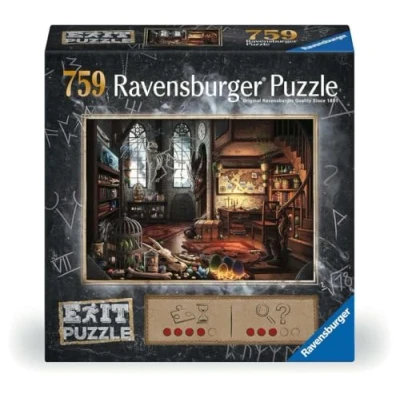 Abbildung von Ravensburger Puzzle EXIT, 5: Im Drachenlabor, 759 Puzzleteile, Made in Germany