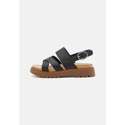Abbildung von Timberland Clairemont WAY Riemensandalette, Damen, Größe: 36, Black Schuhe