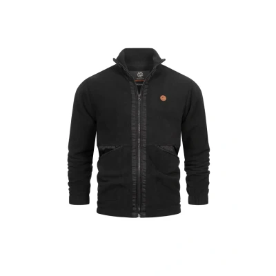 Abbildung von Indicode Jeans Infenado Fleecejacke, Herren, Größe: Small, Black