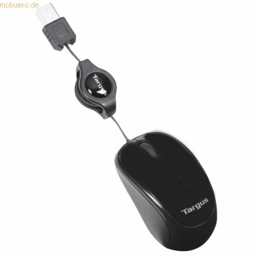 Abbildung von Targus Compact Blue Trace Mouse schwarz