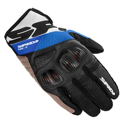 Abbildung von SPIDI, Flash R Evo, Herren Motorrad Handschuhe, schützend &amp; strapazierfähig, Sommerhandschuhe, wasserdicht rutschfest, Touchscreen tauglich, Durchschnitt