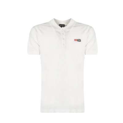 Abbildung von Diesel Poloshirt Regular Fit Logo Shirt T WEET SPLIT