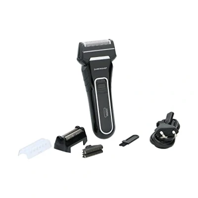 Abbildung von Dunlop Elektrorasierer 230 V 30 Min Kabelloses Rasieren Inkl. Zubehör Schwarz