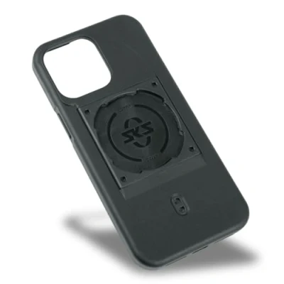 Abbildung von SKS GERMANY COMPIT COVER für iPhone 14 Pro Max Handyhülle mit Befestigungsvorrichtung System (angenehme Haptik, stoßabsorbierend, Befestigungsvorrichtung, aus abriebfestem Kunststoff)