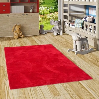 Abbildung von Kinderteppich Super Soft Kinder Hochflor Teppich Silky Kids, Pergamon, Rechteckig, Höhe: 30 mm