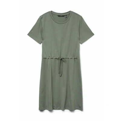 Abbildung von Vero Moda Shirtkleid VMLUNA SS SHORT STRING DRESS JRS NOOS