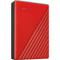 Abbildung von WD My Passport externe Festplatte 6 TB (mobiler Speicher, schlankes Design, herunterladbare Software, automatische Backups, Passwortschutz) Rot auch kompatibel mit PC, Xbox und PS4