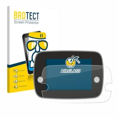 Abbildung von BROTECT Schutzglas für Fiat 500 Series 8 2020 Uconnect 7&quot; Schutzfolie Panzer Folie Glas [Extrem Kratzfest 9H, Anti Fingerprint