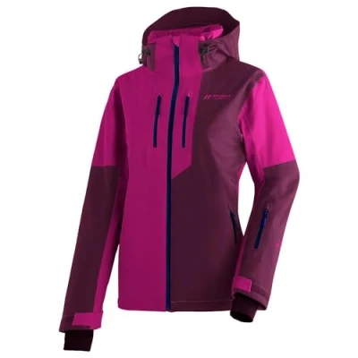 Abbildung von Maier Sports Damen Skijacke Manzaneda, Magenta/Cherrywin, 48, 3001200