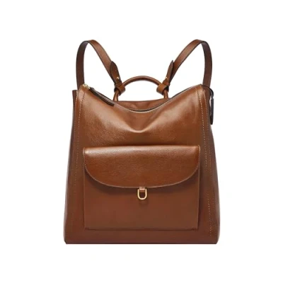 Abbildung von Fossil Parker Tagesrucksack, Damen, Größe: One Size, Brown