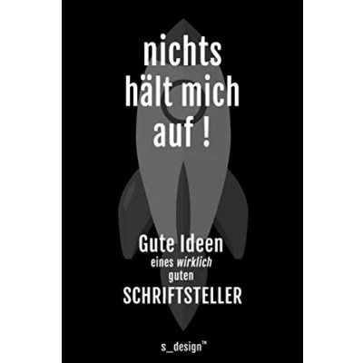 Abbildung von Notizbuch für Schriftsteller: Originelle Geschenk Idee [120 Seiten liniertes blanko Papier]