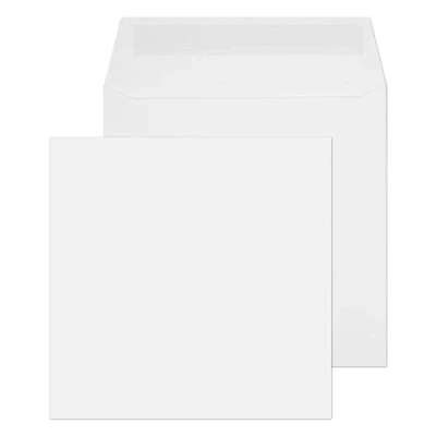 Abbildung von Blake Purely Everyday 0140SQ Quadratsicher Briefumschlag Naßklebung Weiß 140 x mm 100 g/m² 500 Stück
