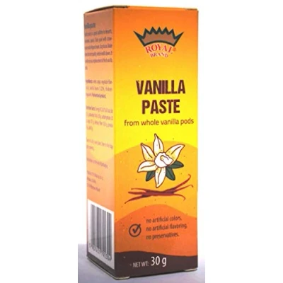 Abbildung von Vanillepaste/Vanilleschotenpaste /30 g/aus ganz frischen Vanilleschoten/kunsthandwerkliches Produkt, Great Taste Award/OHNE ALKOHOL