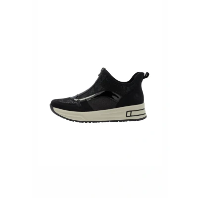 Abbildung von Rieker Sneaker high, Damen, Größe: 37, Schwarz Schuhe