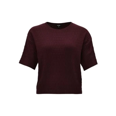 Abbildung von Opus Tshirt basic, Damen, Größe: Medium, Amarena
