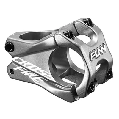 Abbildung von Funn Crossfire Mountainbike Vorbau mit 31,8 mm Lenkerklemmung Langlebiger und Leichter Legierungs für BMX Bike, Länge 35 (Grau)