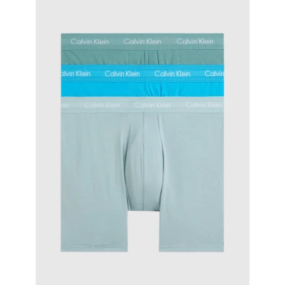 Abbildung von Calvin Klein Underwear Brief 3 PACK Panties, Herren, Größe: Small, Vivid blue/arona/sagebush green