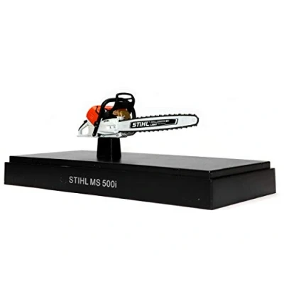 Abbildung von Stihl Motorsäge Modell MS 500I, Maßstab 1: 10, Sammlerstück, Sammlermodell