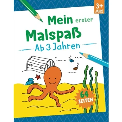 Abbildung von Mein erster Malspaß Ab 3 Jahren: 64 Seiten