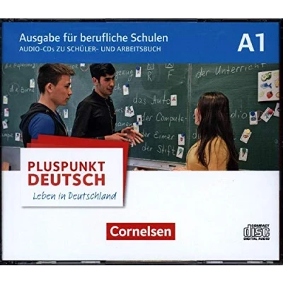 Abbildung von Pluspunkt Deutsch Leben in Deutschland Ausgabe für berufliche Schulen A1: Schulbuch CDs und Arbeitsbuch (4) im WAV Format
