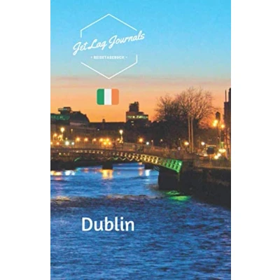 Abbildung von JetLagJournals Reisetagebuch Dublin: Erinnerungsbuch zum Ausfüllen Selberschreiben für die Dublin Reise