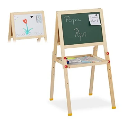 Abbildung von relaxdays Standtafel Kinder mit Whiteboard