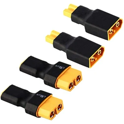 Abbildung von 2Paar Adapter XT30 auf XT60 Male Female Stecker Buchse Männlich Weiblich Adapterkabel Plug für Lipo Akku Batterie