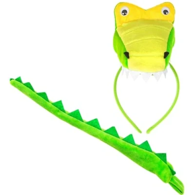 Abbildung von Krokodil Set